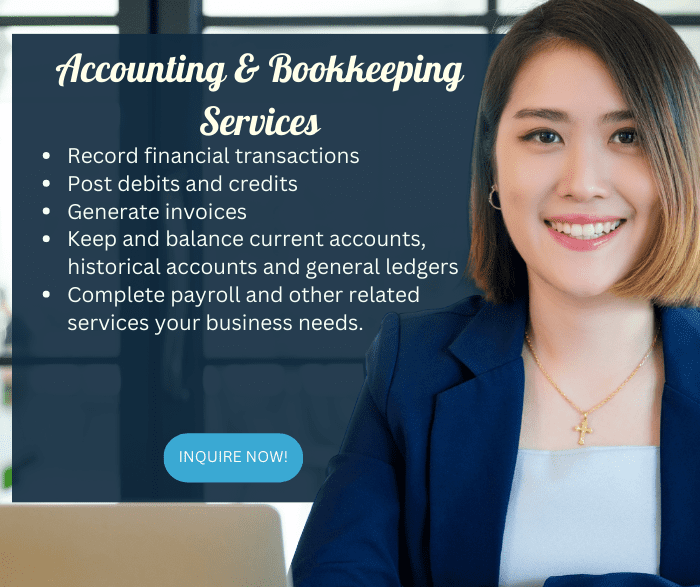 Accounting & Bookkeeping Services