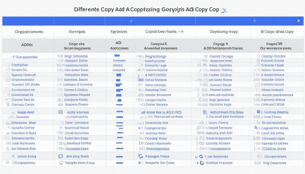 new ad copy formats