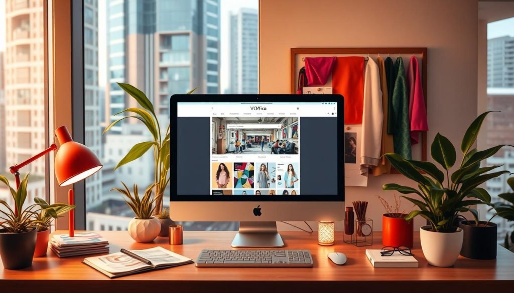 Building a fashion brand online presence