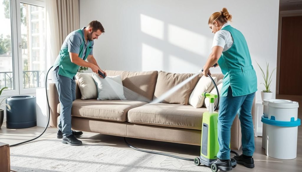 Couch sanitization services