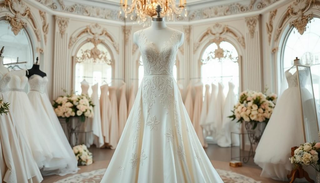 Designer wedding dress for rent