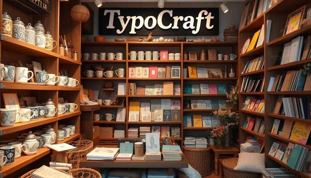 TypoCraft Store handmade gifts