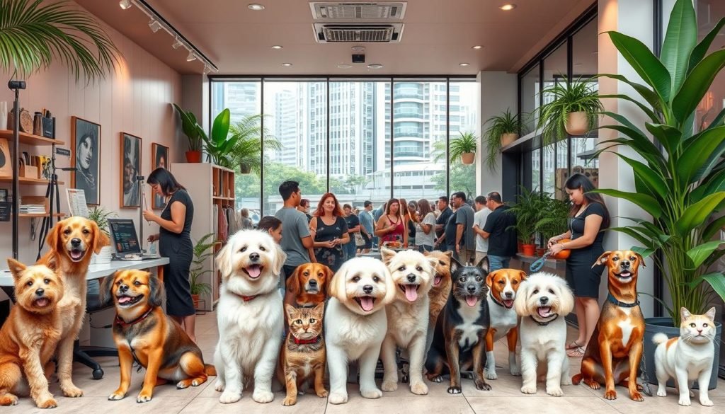 growing demand for pet grooming services in Singapore