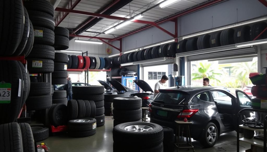 local tyre shop