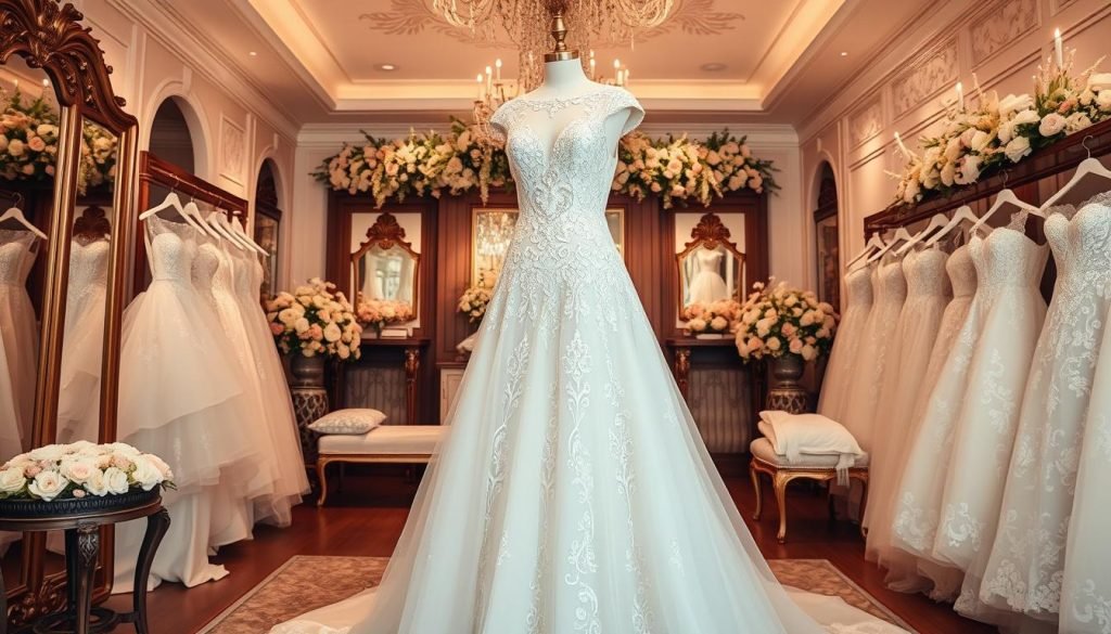 luxury wedding dress rental