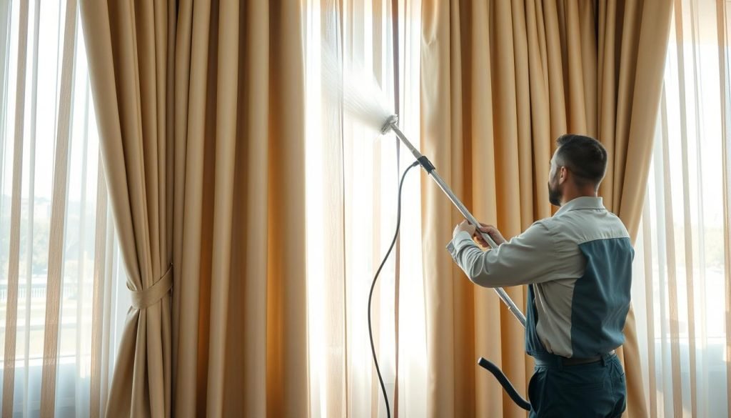 professional curtain cleaning