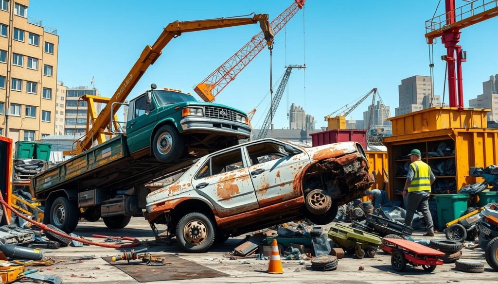 scrap car removal process