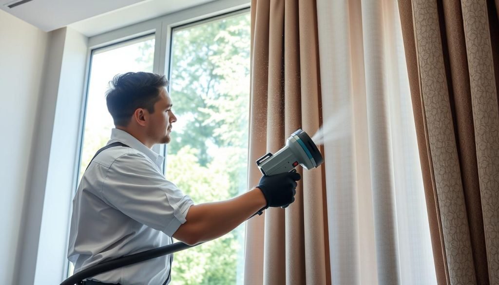 Alpha Kleen professional curtain cleaning