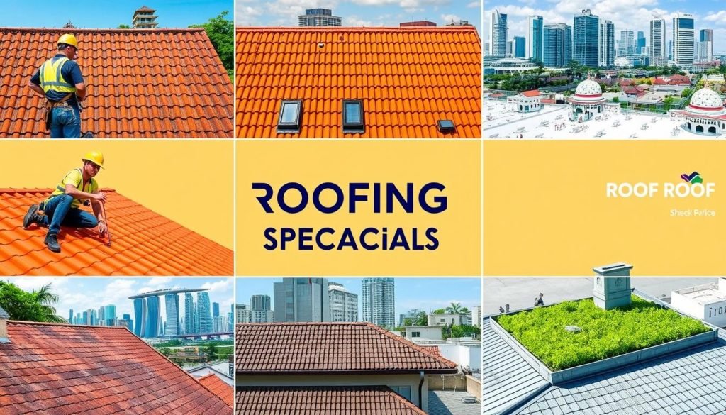 Comparing roofing specialists in Singapore