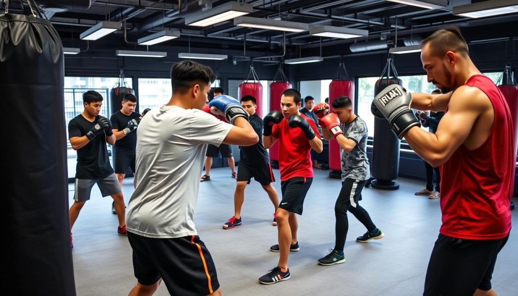 Impact MMA trainers in boxing training Singapore