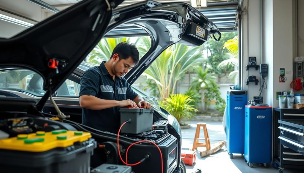 car battery replacement Singapore