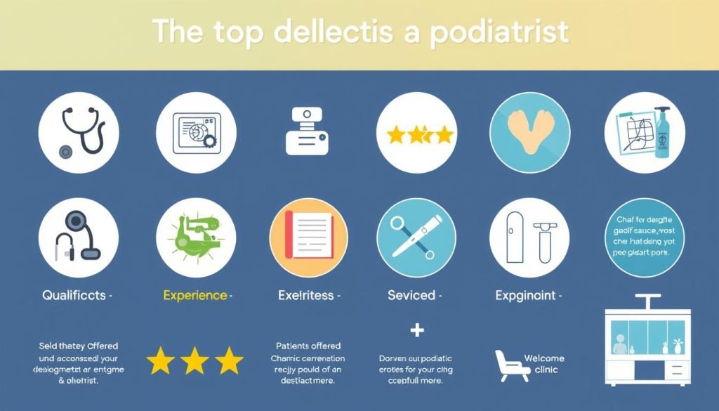 criteria for podiatrist selection