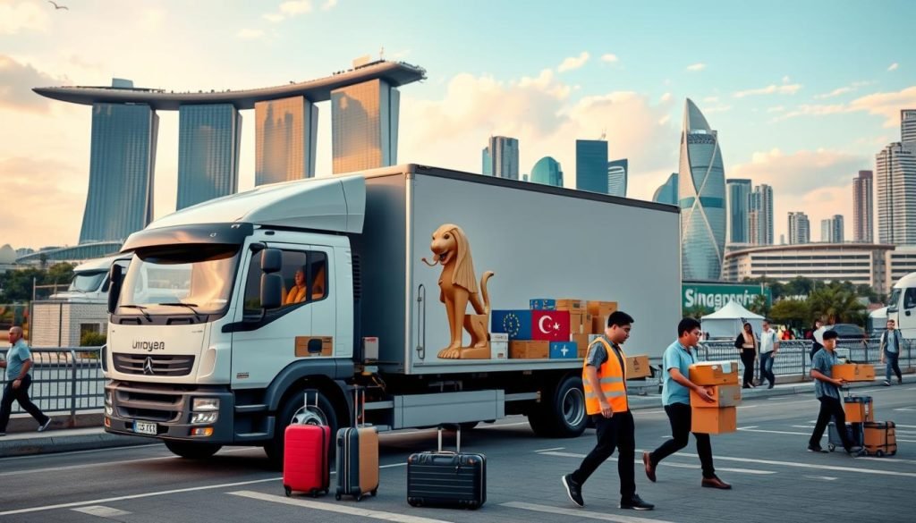 international movers Singapore