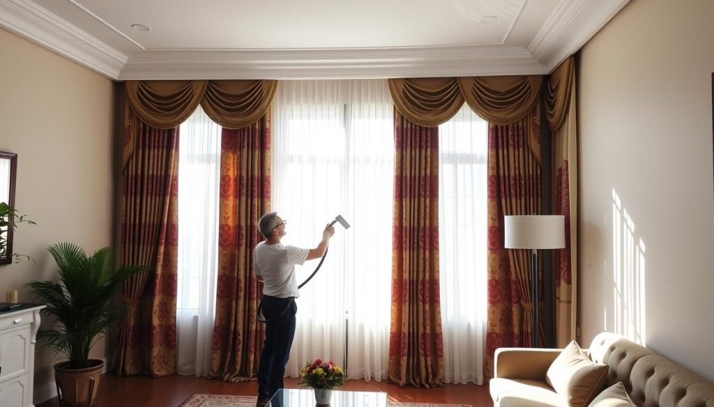 professional curtain cleaning