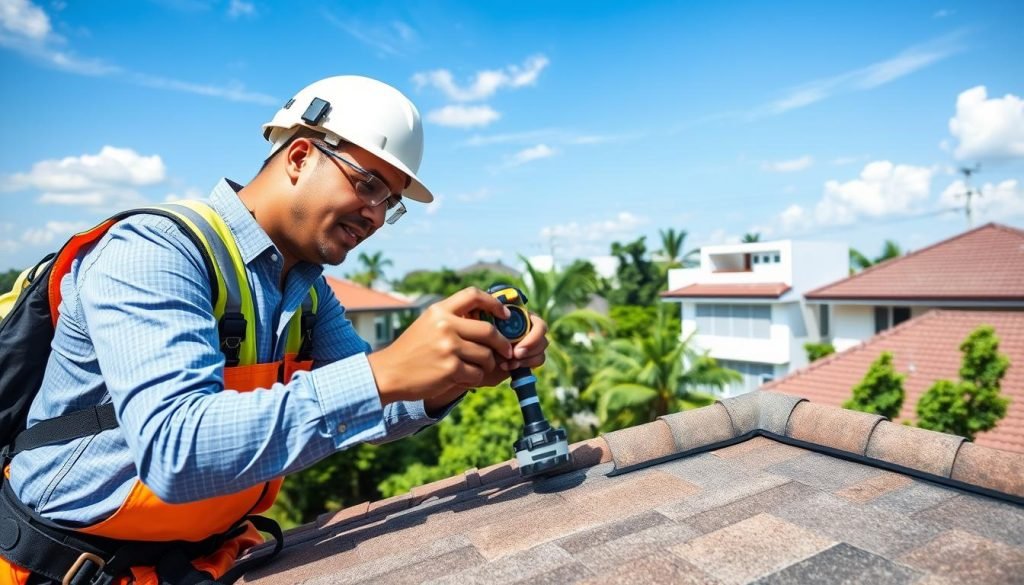 professional roof inspection