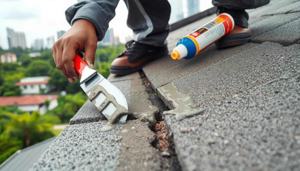 roof leak repair