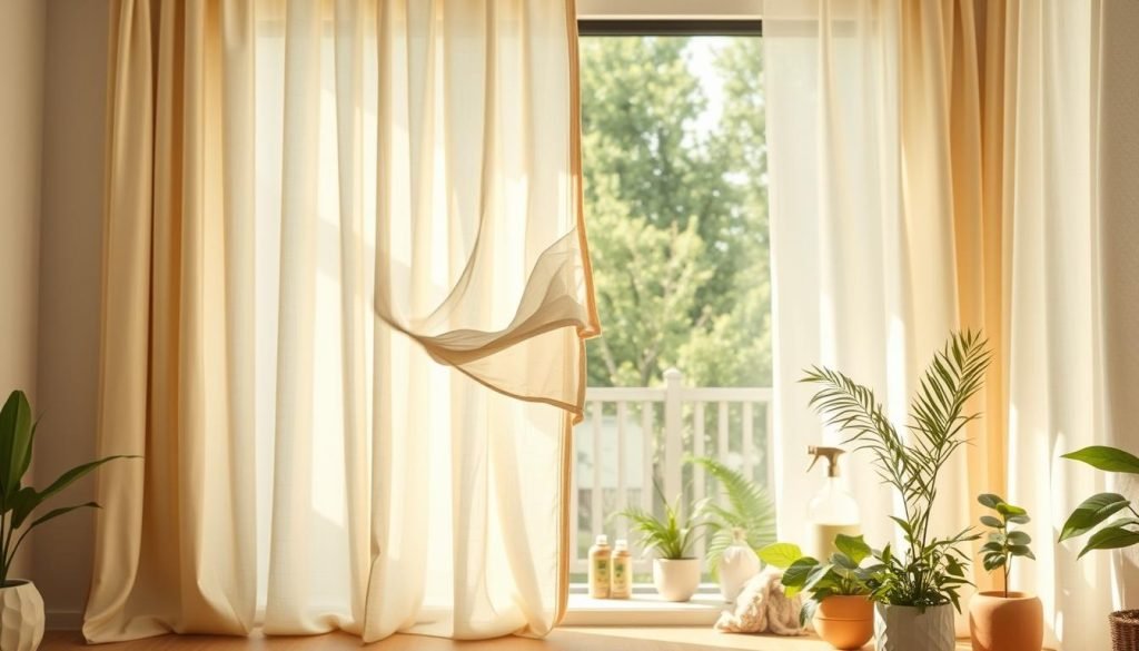 sustainable curtain cleaning