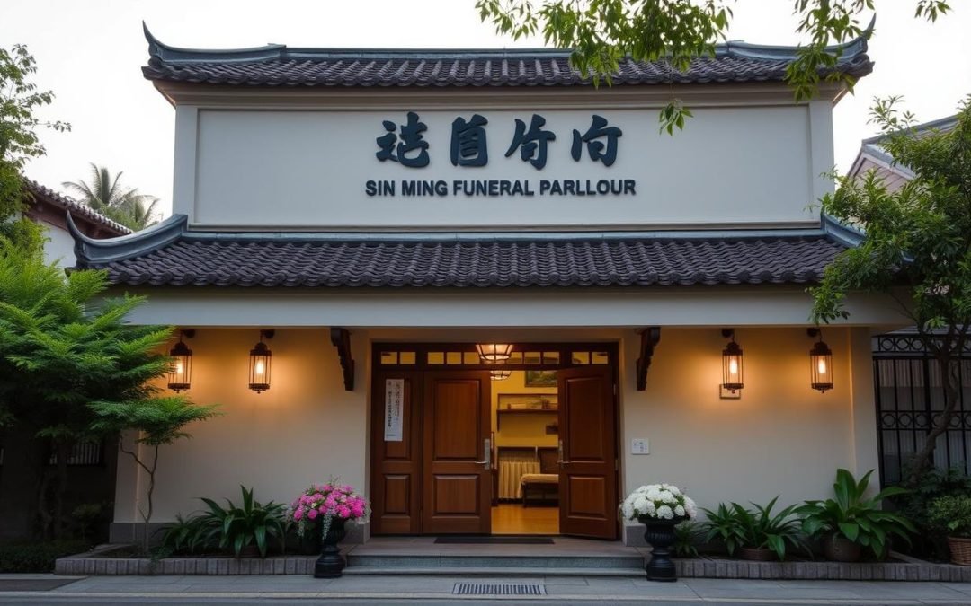 Sin Ming Funeral Parlour in Singapore