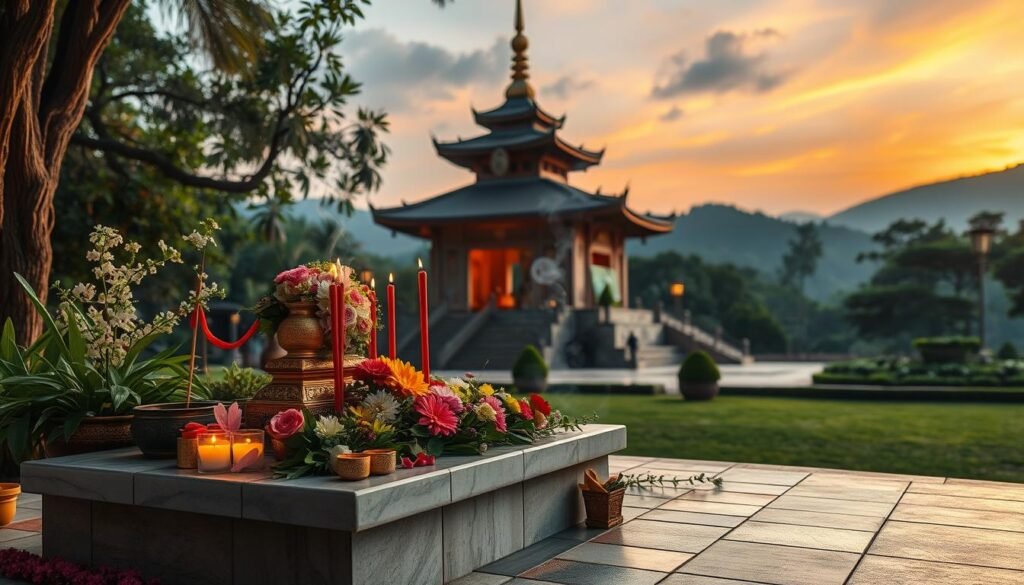 Buddhist cremation services