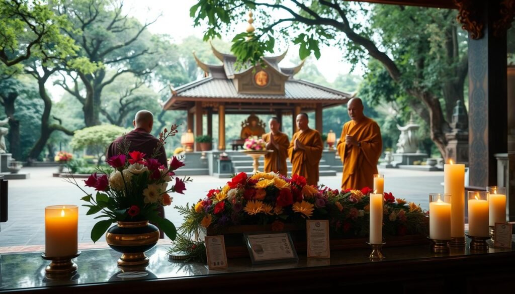 Buddhist funeral rituals