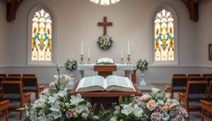 Christian funeral ceremony elements