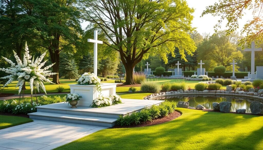 Christian memorial services in Nirvana Memorial Garden