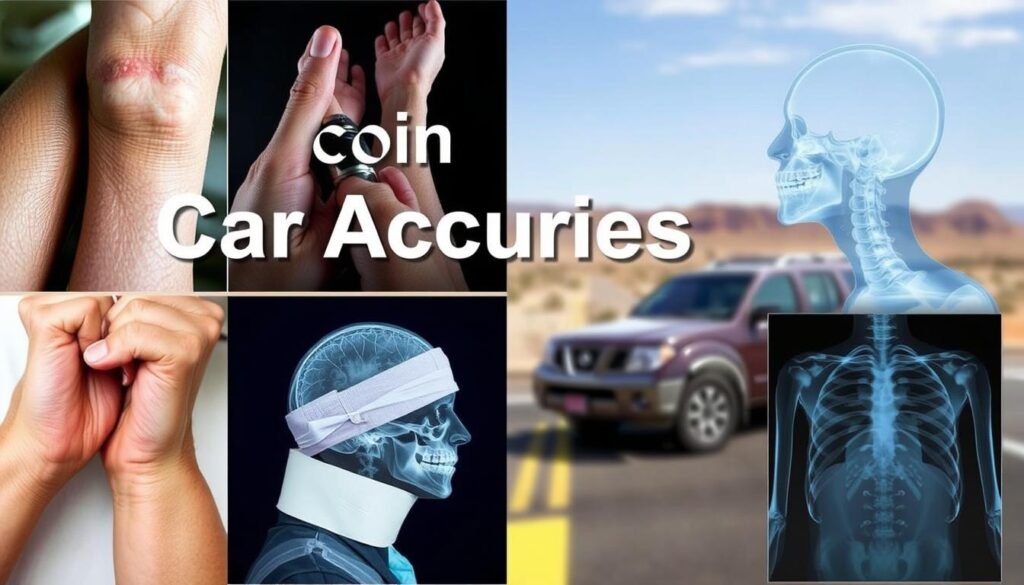 Common car accident injuries in Victorville