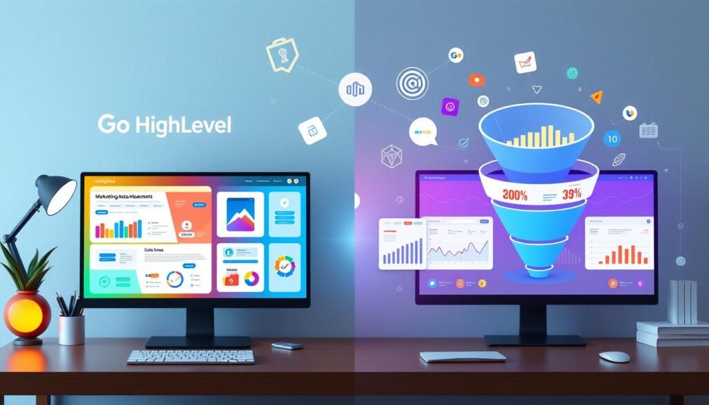 Go High Level vs ClickFunnels comparison