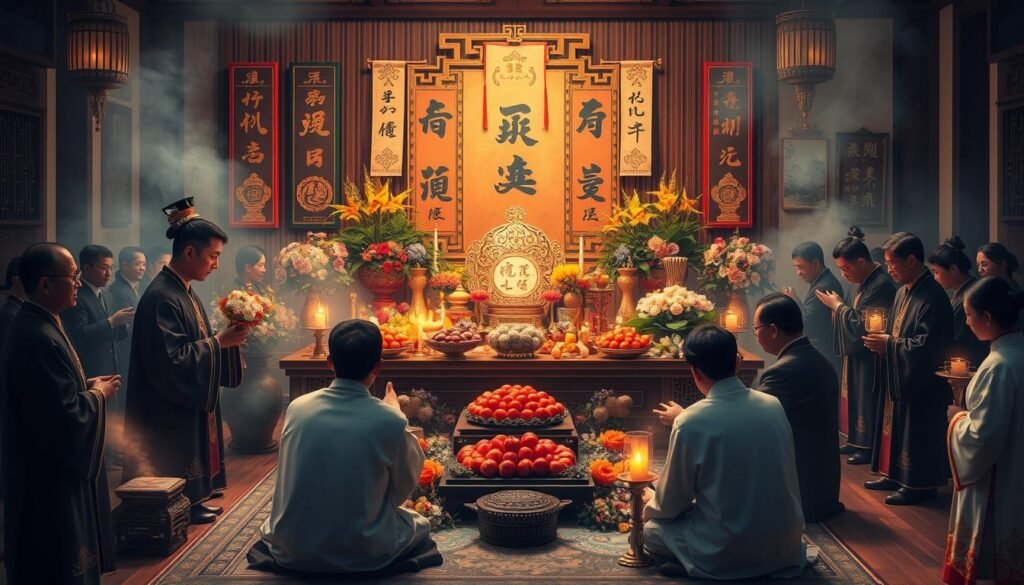 Hokkien traditions and Teochew traditions during Taoist funerals