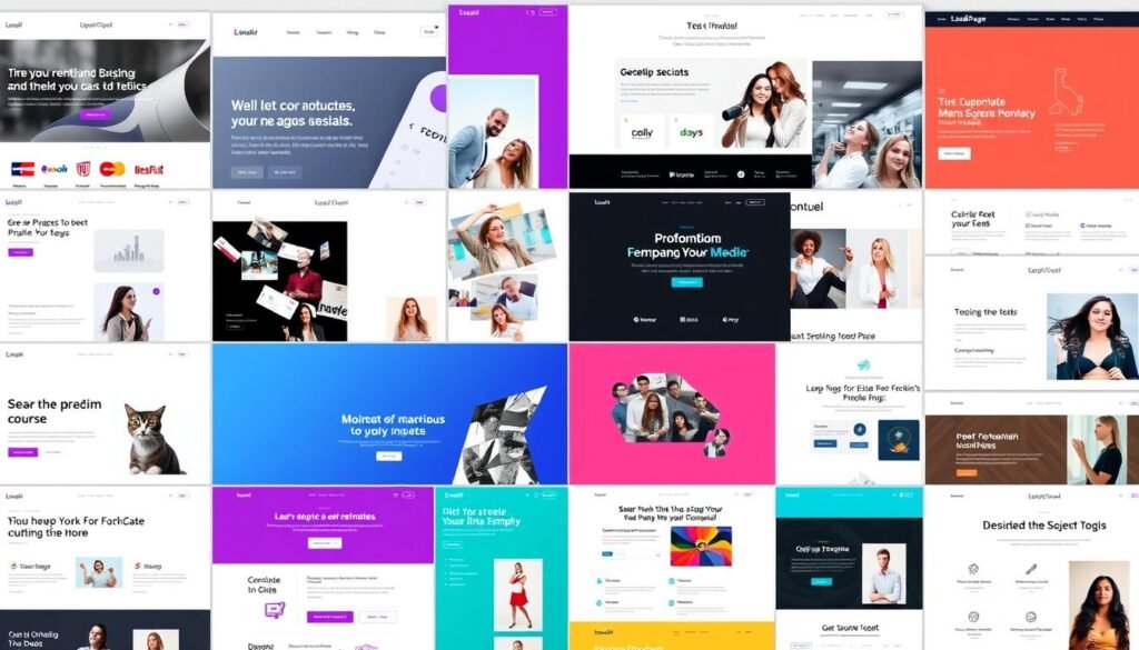 LeadPages templates for landing page design