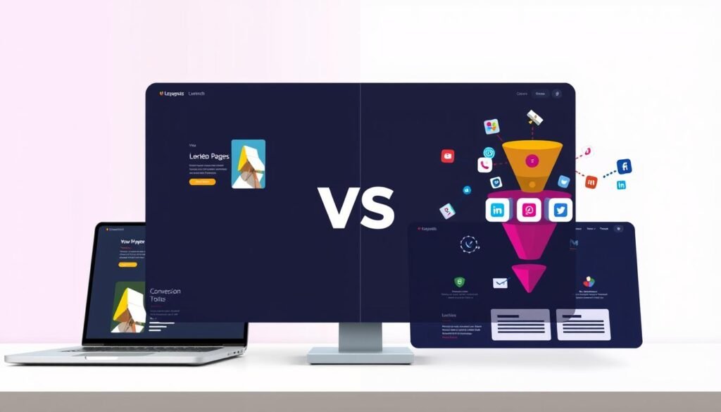 Leadpages vs ClickFunnels comparison