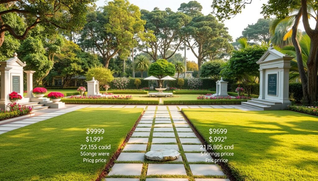 Nirvana Memorial Garden pricing overview