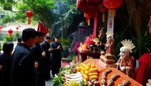 Taoist funeral customs, rituals, offerings