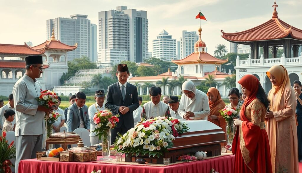 cultural diversity funeral traditions Singapore