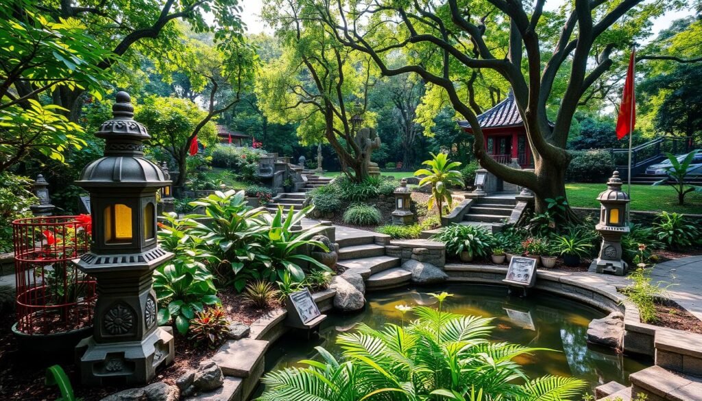 cultural significance in memorial garden Singapore