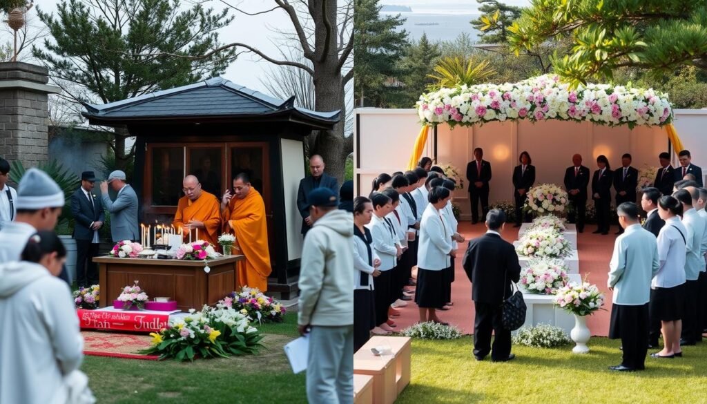 differences between Buddhist and Soka funerals