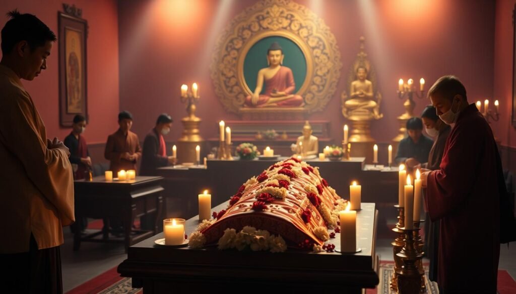 embalming services in Buddhist funerals