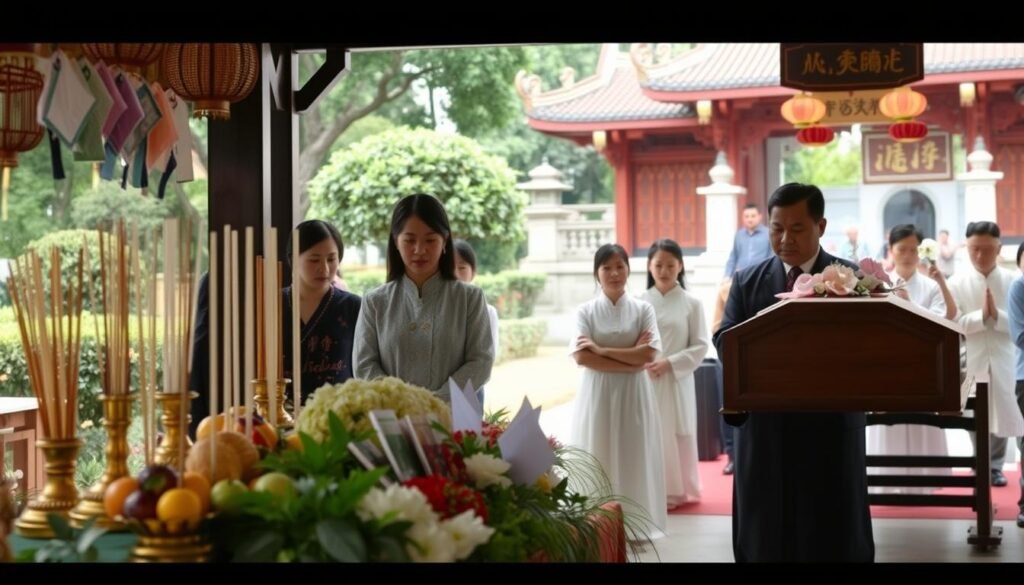 funeral etiquette during Taoist funerals