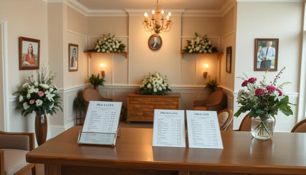 funeral pricing transparency