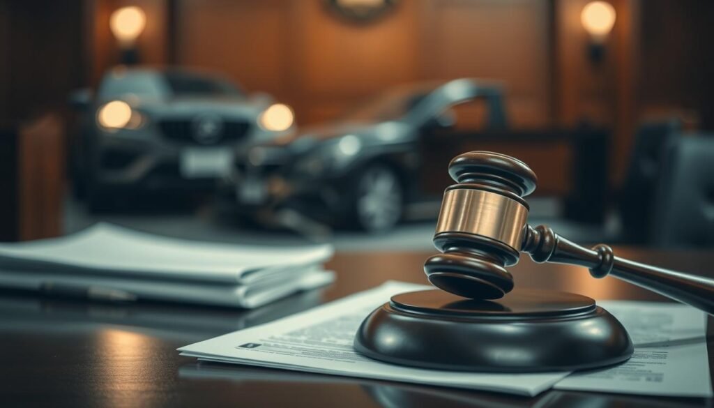 legal process car accidents