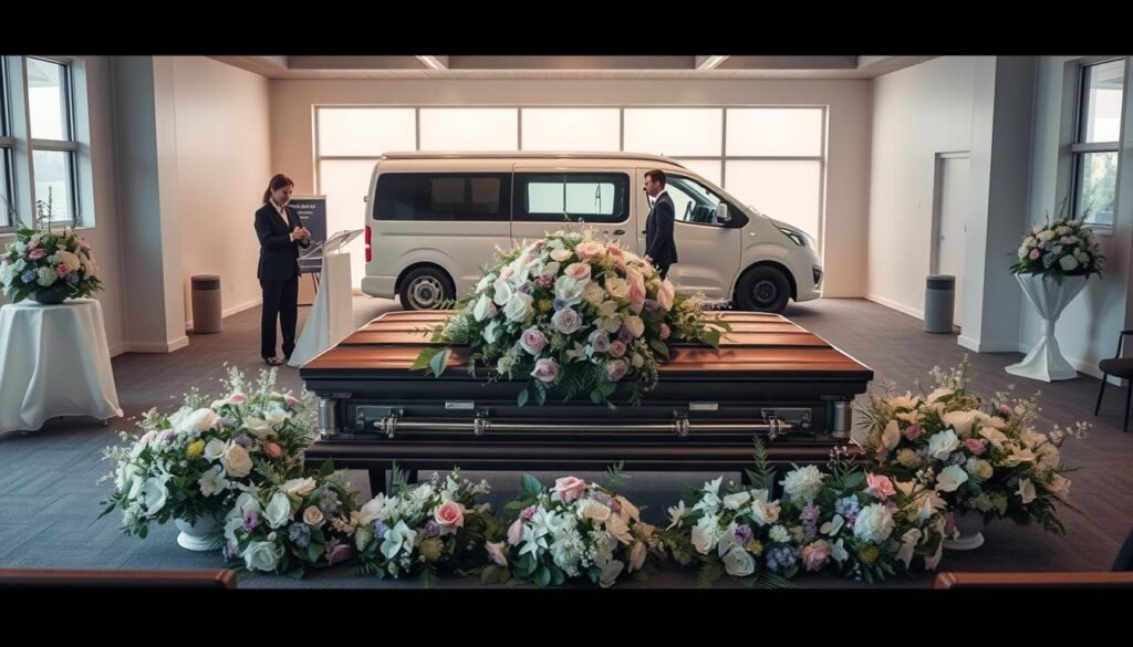 logistical funeral arrangements