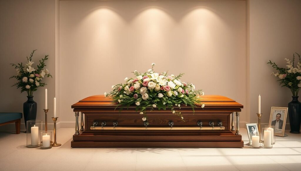 organizing funeral service