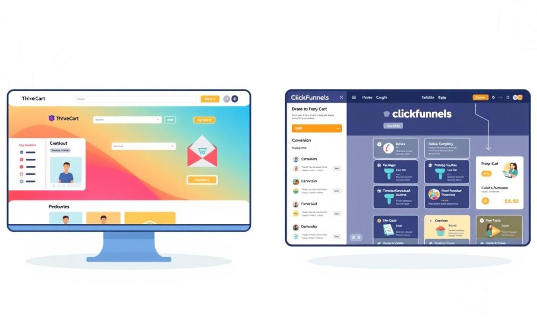 thrivecart vs clickfunnels