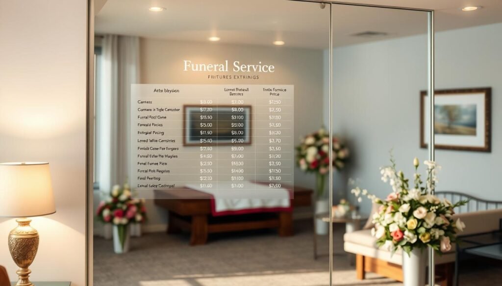 transparent funeral pricing