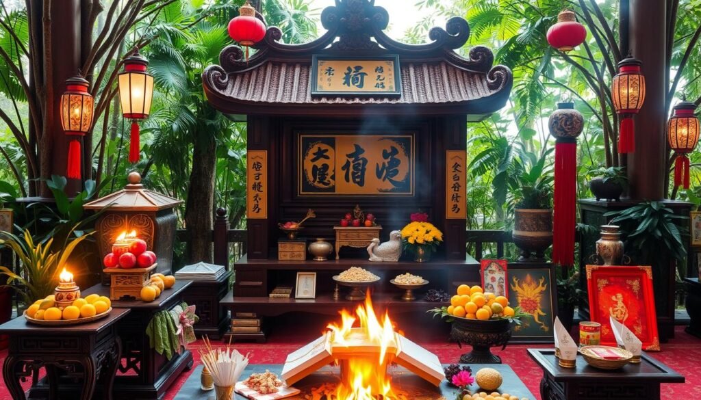 unique features of Taoist funeral services in Singapore