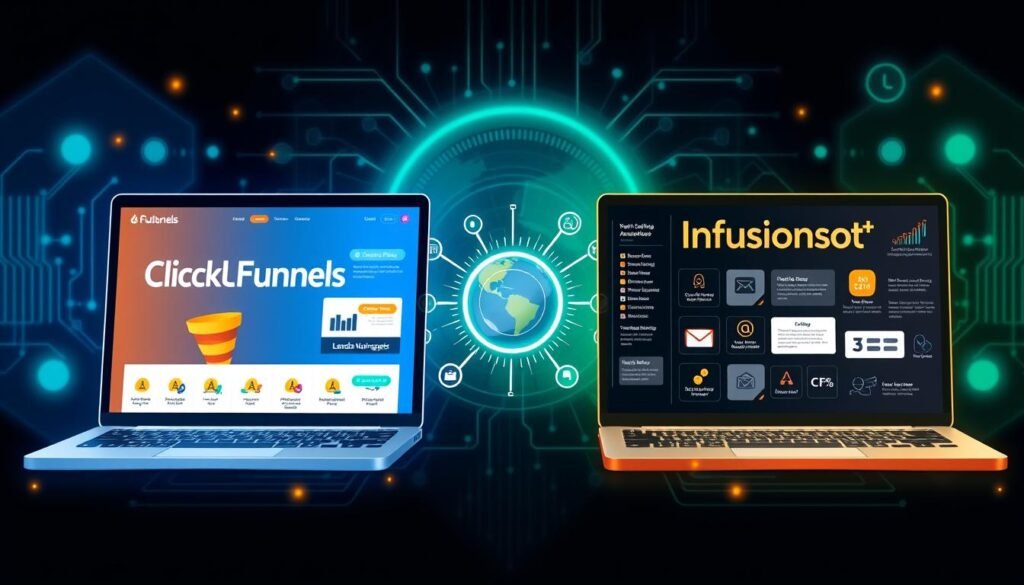 ClickFunnels vs Infusionsoft comparison image