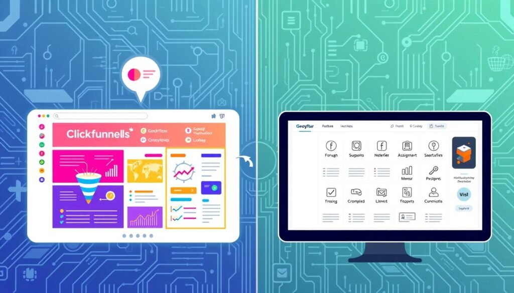 feature comparison ClickFunnels vs GrooveFunnels