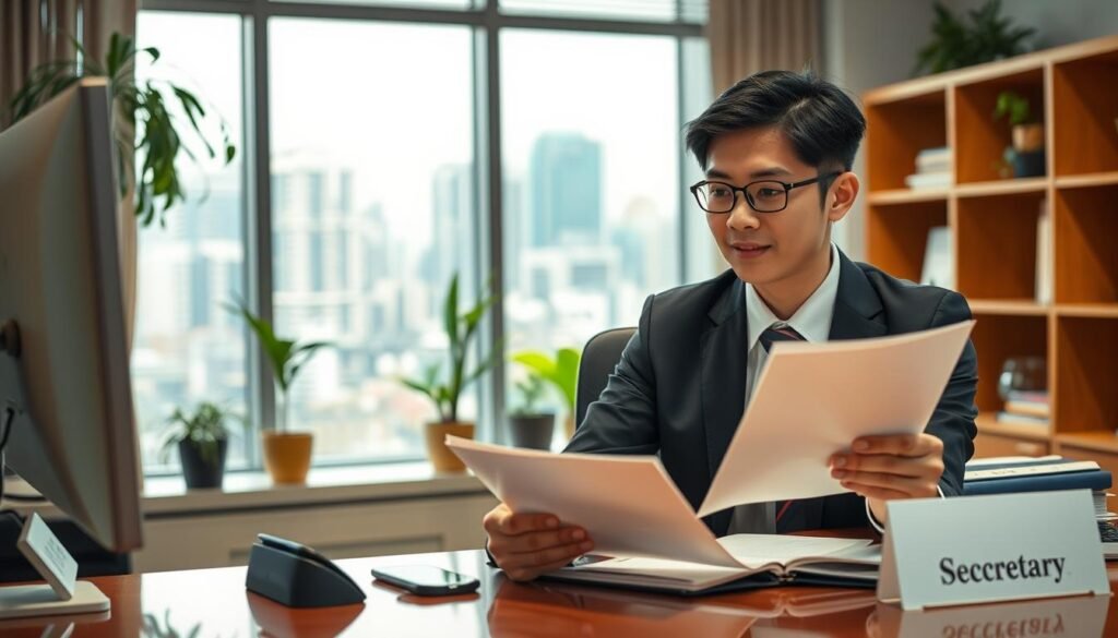 company secretary role in Singapore