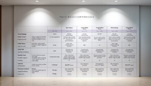 Detailed Package Comparisons