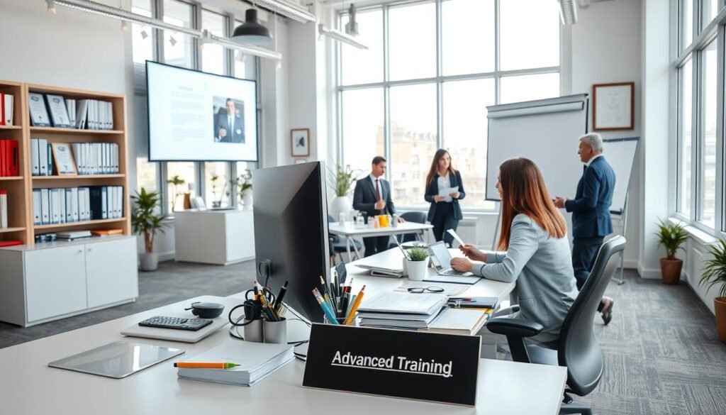 advanced secretarial training